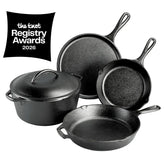Seasoned Cast Iron 5 Piece Set