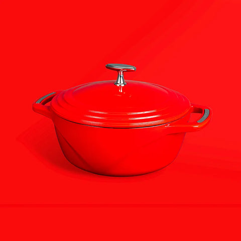 USA Enamel™ Cast Iron Dutch Oven