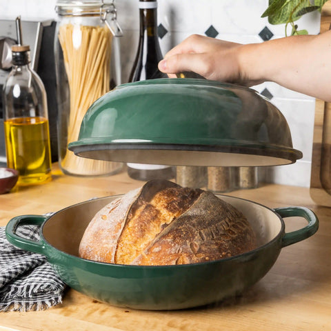 10.35 Inch Enameled Cast Iron Bread Oven