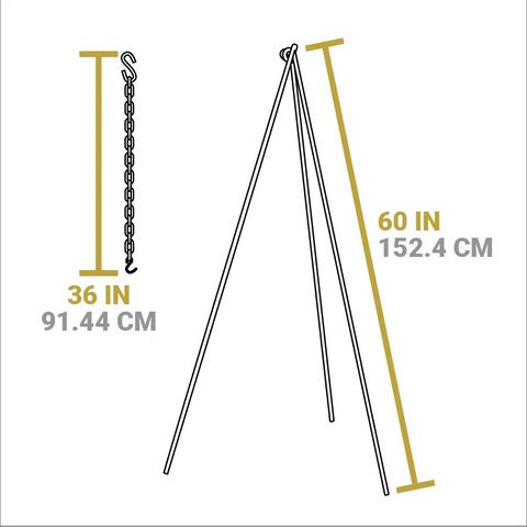 Camp Tripod, 2 Pack