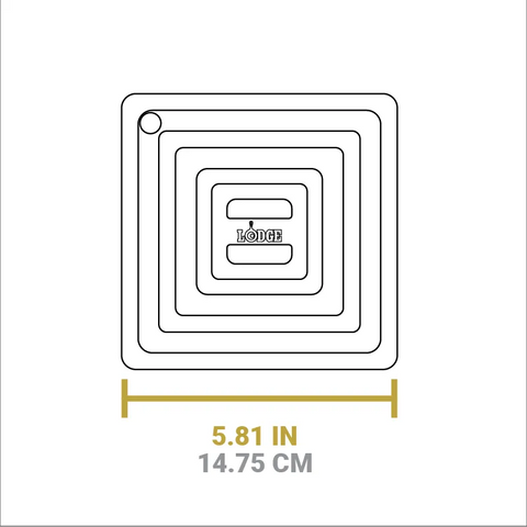 Square Silicone Pot Holder