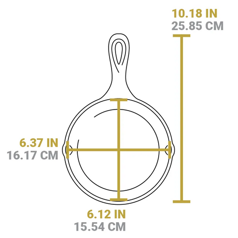 Heat-Treated Skillet